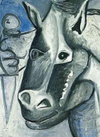 Пикассо Голова лошади