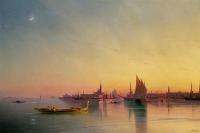 Венецианская лагуна на закате