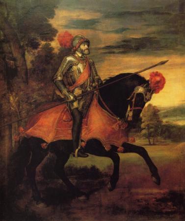 Тициан,Конный портрет Карла V