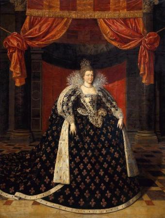 Большой парадный портрет королевы Марии Медичи
